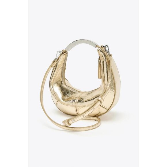 ZARA OVAL BAG WITH METAL STRAP - Picture 1 of 6